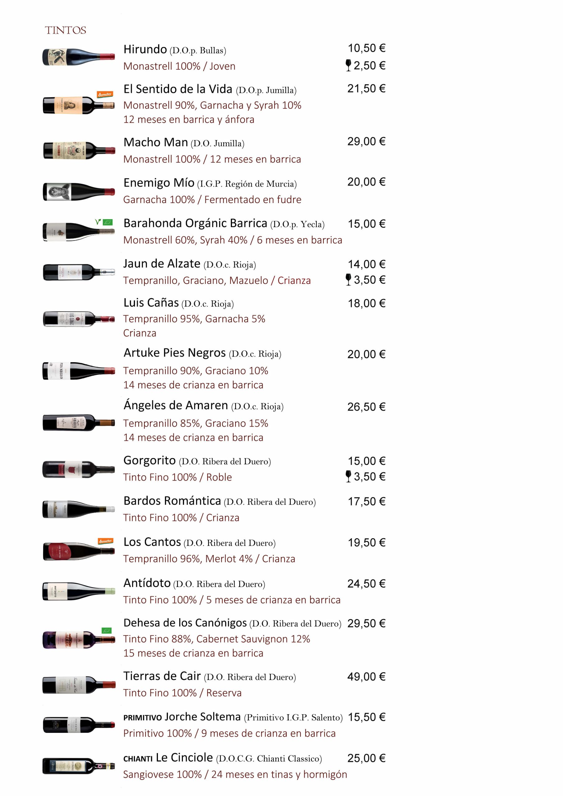 NUOVA CARTA VINI LA TABERNA DE ISLA PLANA P2 Scaled